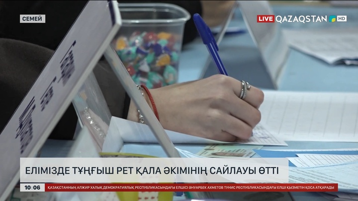 Елімізде тұңғыш рет қала əкімінің сайлауы өтті