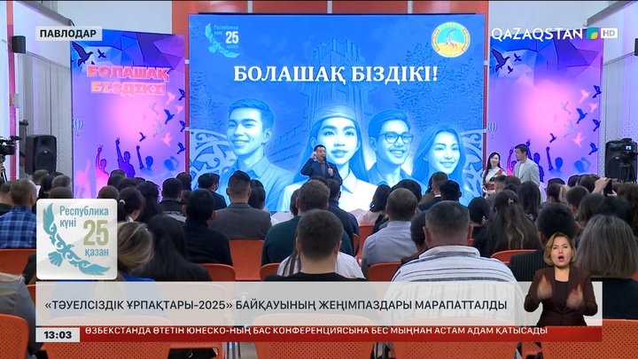 Павлодарда «Тәуелсіздік ұрпақтары-2025» байқауының жеңімпаздары марапатталды