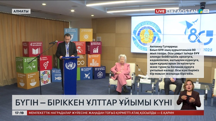 24 қазан – Біріккен Ұлттар Ұйымының құрылған күні