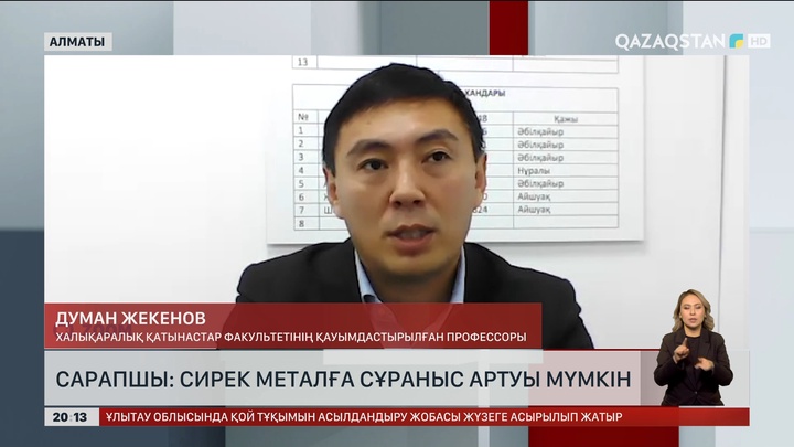 Сарапшы: Сирек металлға сұраныс артуы мүмкін