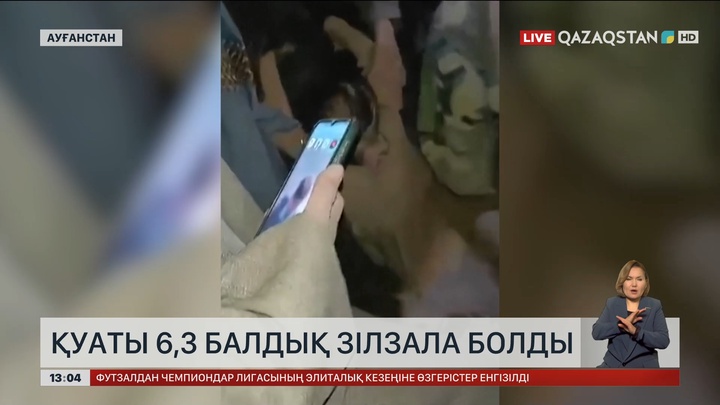 Ауғанстанда 6,3 балдық зілзала болды