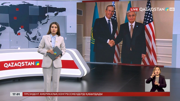 Президент Chevron корпорациясы директорлар кеңесінің төрағасы Майкл Уиртті қабылдады