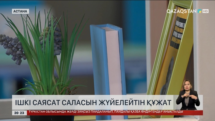 Ішкі саясат саласын жүйелейтін құжат еліміздің 2029 жылға дейінгі даму жоспары негізінде әзірленген