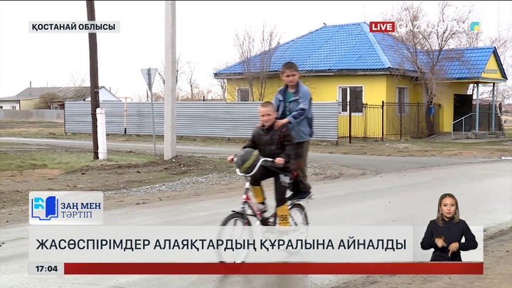Қостанай облысында алаяқтарға көмектескен жасөспірімдер ұсталды