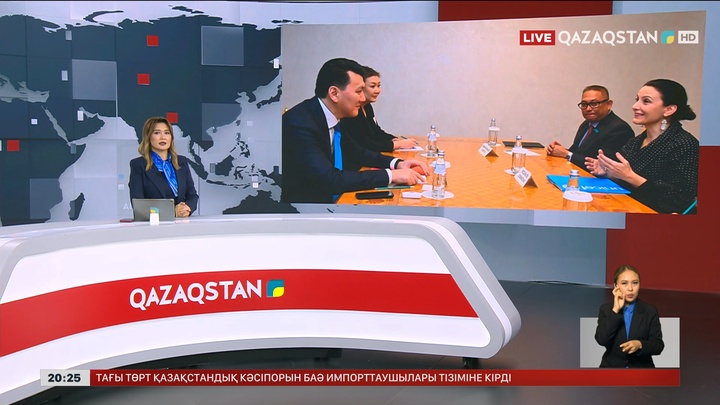 Мемлекеттік кеңесші ЮНИСЕФ аймақтық директоры Реджина Де Доминичиспен кездесті