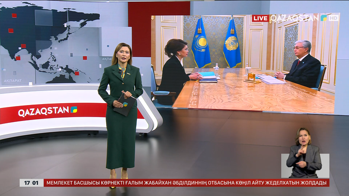 Мемлекет басшысы Аида Балаеваны қабылдады