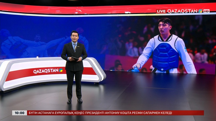 Президент таеквондодан Әлем чемпионы Бейбарыс Қабыланды құттықтады