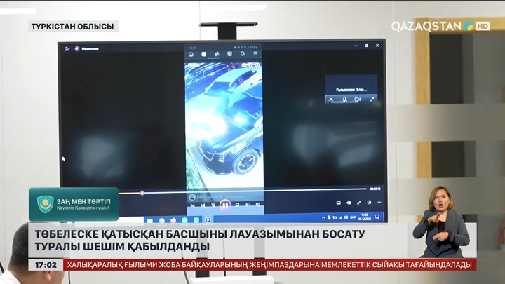 Түркістан облысында төбелеске қатысқан басшы лауазымынан босатылды