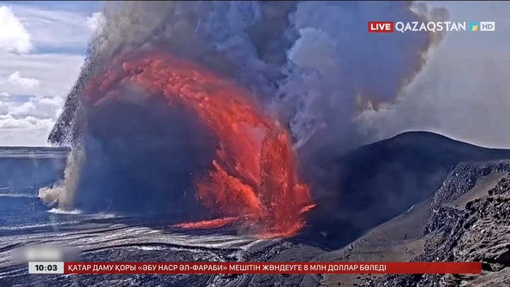 АҚШ-тың Гавай аралдарында «Килауэа» жанартауы оянды