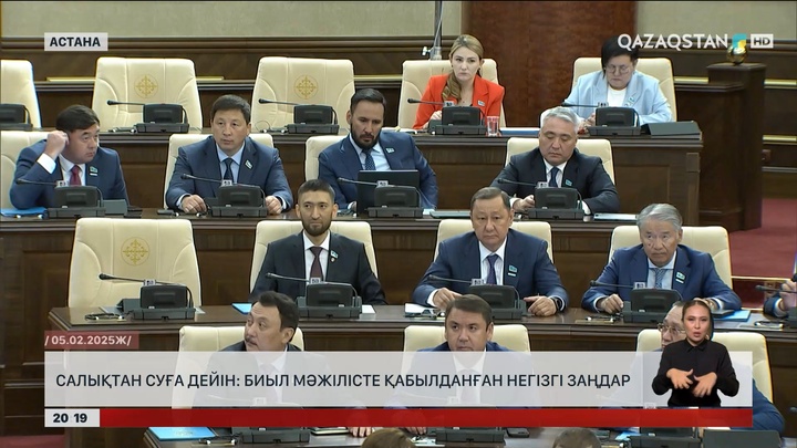 Салықтан суға дейін: Биыл Мәжілісте қабылданған негізгі заңдар