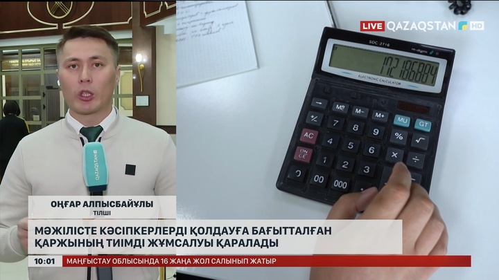 Мәжілісте кәсіпкерлерді қолдауға бағытталған қаржының тиімді жұмсалуы қаралады    