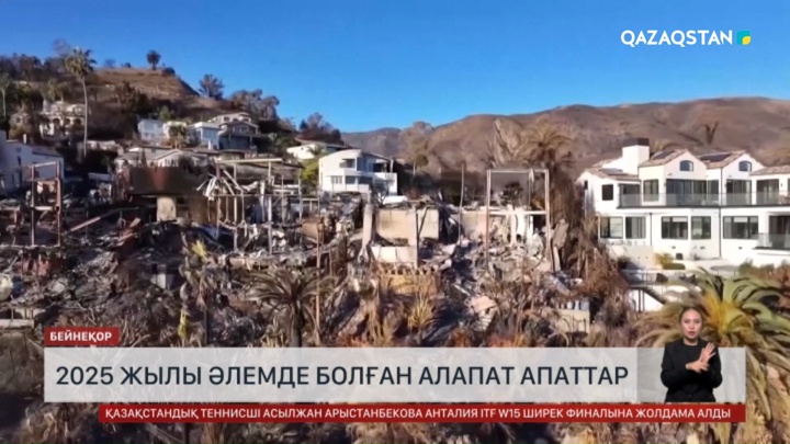 2025 жылы әлемде болған алапат апаттар