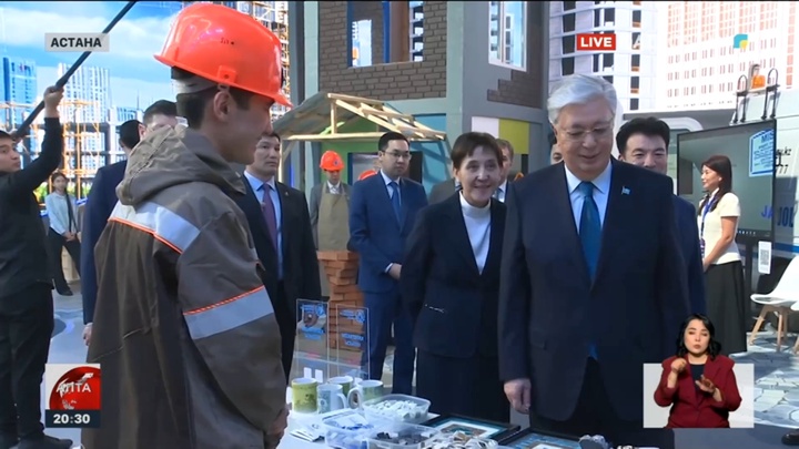 Мемлекет басшысы «Жұмысшы мамандар қалашығын» аралады