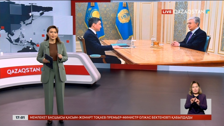 Президент Олжас Бектеновті қабылдады