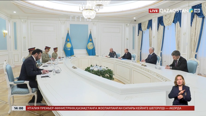 Президент Пәкістан құрлық әскерлерінің Бас қолбасшысын қабылдады