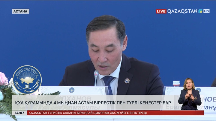 Ұлттың ұйытқысына айналған Қазақстан халқы Ассамблеясына 30 жыл