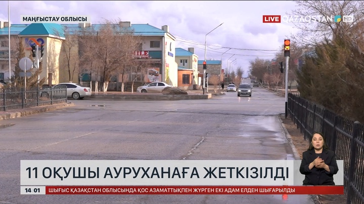 Маңғыстау облысында 11 оқушы тағамнан улану белгілерімен ауруханаға түсті