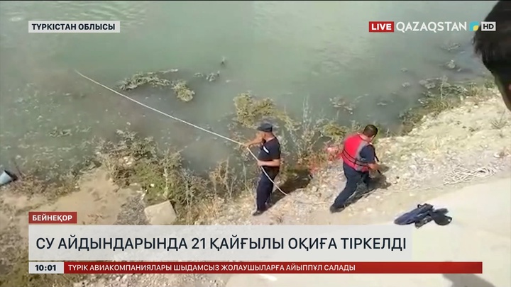 Түркістан облысында су айдындарында 21 қайғылы оқиға тіркелді