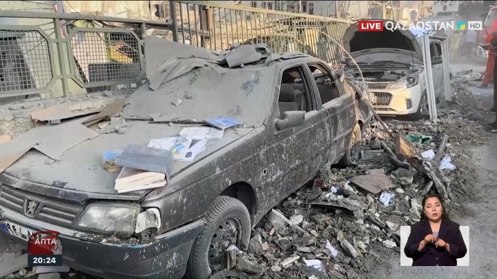 13 маусымға қараған түні Израиль Иранға соққы жасады