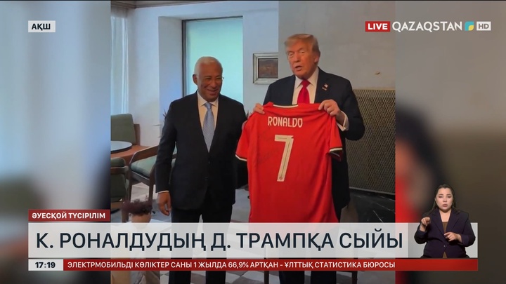 К.Роналду Д.Трампқа сыйлық беріп жіберген
