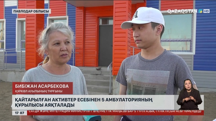 Павлодар облысында 5 амбулаторияның құрылысы қайта жанданды