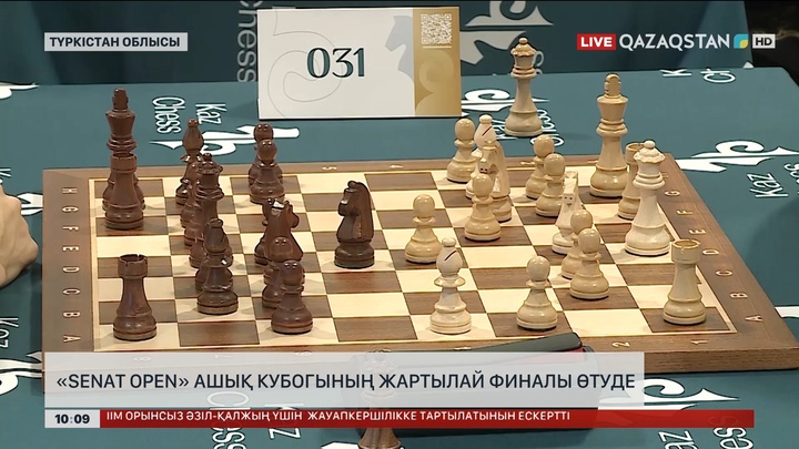 «Senat Open» ашық кубогінің жартылай финалы өтуде