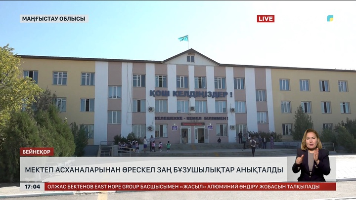 Маңғыстау облысындағы мектеп асханаларынан заң бұзушылықтар анықталды