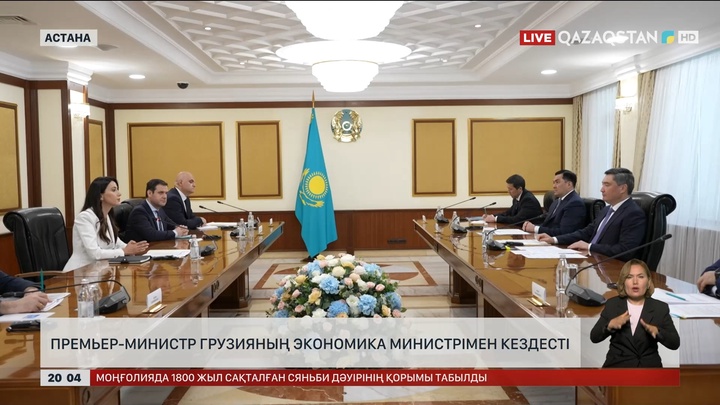 Премьер-министр Грузияның Экономика министрімен кездесті