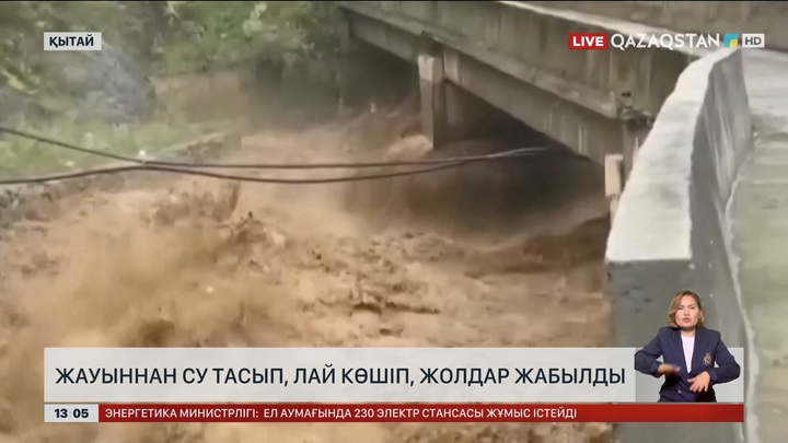 Қытайдың Юньнан және Ганьсу провинциясында лай көшіп, жол жабылды