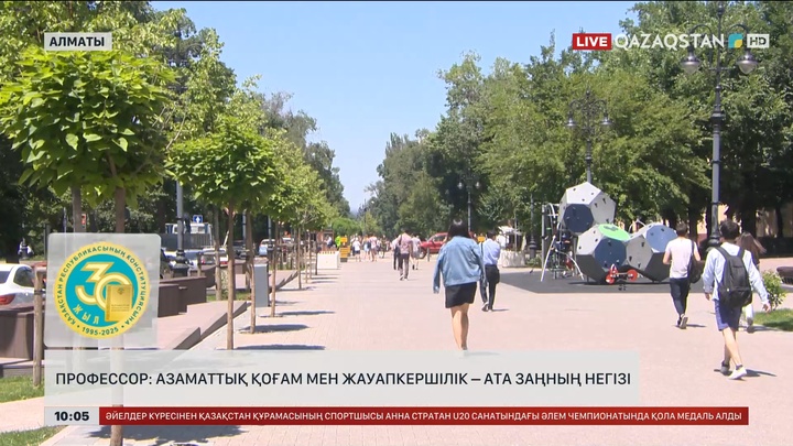 Профессор: Азаматтық қоғам мен жауапкершілік – Ата Заңның негізі