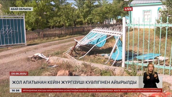 Абай облысында 6 баланы қаққан жүргізушіні куәлігінен айырды