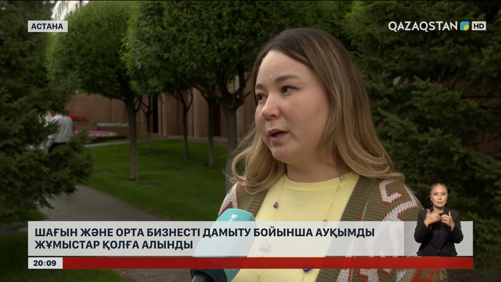 Шағын және орта бизнесті дамыту бойынша ауқымды жұмыстар қолға алынды