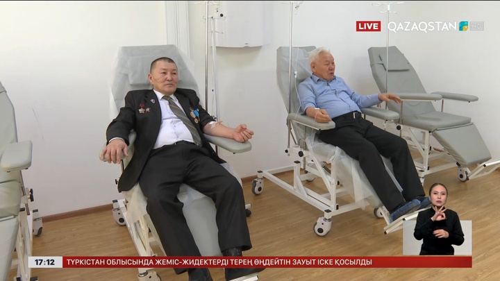 Мәжіліс депутаттары Астанадағы ардагерлер госпиталіне барды