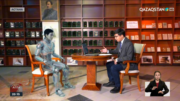 Жасанды интеллектпен қазақ тіліндегі алғашқы сұхбат