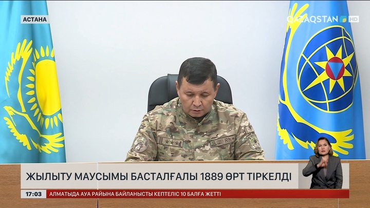 Жылыту маусымы басталғалы 1889 өрт тіркелген