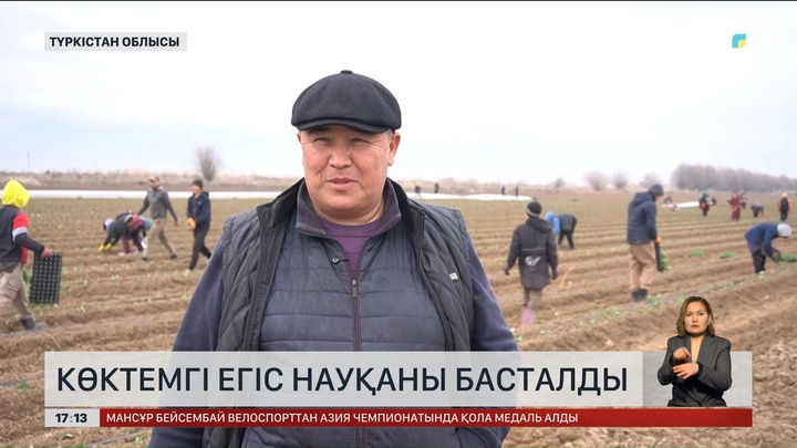 Түркістан облысында егістік басталып кетті