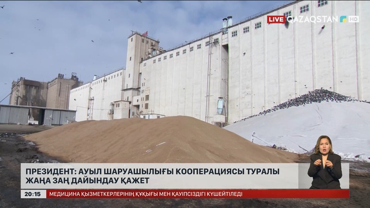 Президент: Ауыл шаруашылығы кооперациясы туралы жаңа заң дайындау қажет