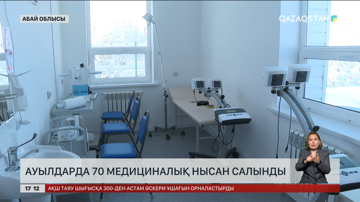 Абай облысында 70 медициналық нысан салынды