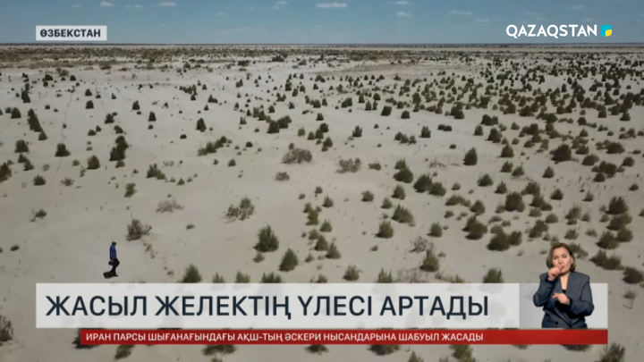 Жасыл желектің үлесі артады