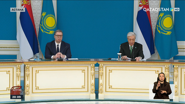 Қазақстан-Сербия: 10-ға жуық құжатқа қол қойылды