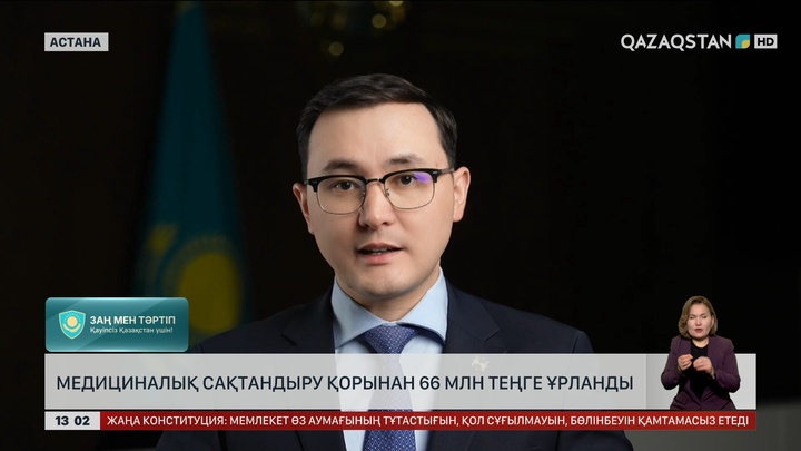 Медициналық сақтандыру қорынан ₸66 миллион ұрланған