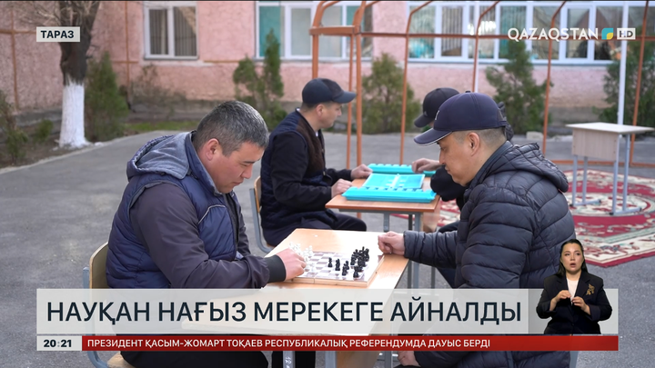 Әулиеата өңірінде референдум ән-күймен өтті