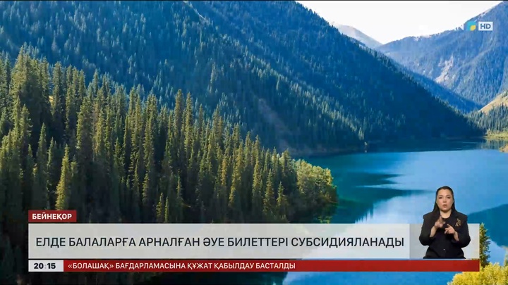 Елде балаларға арналған әуе билеттері субсидияланады