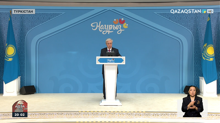 Наурыз мейрамы: Мемлекет басшысы Түркістанға жұмыс сапарымен барды