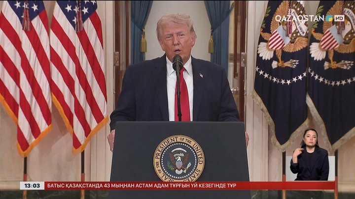 Трамп Таяу Шығыстағы соғысқа қатысты үндеу жасады