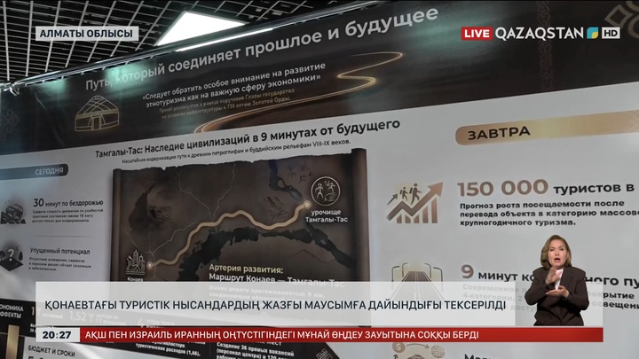 Қонаевтағы туристік нысандардың жазғы маусымға дайындығы тексерілді