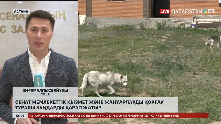 Сенат мемлекеттік қызмет және жануарларды қорғау туралы заңдарды қарап жатыр