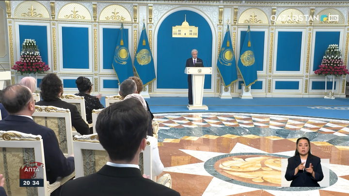 Президент мәдениет және өнер қызметкерлерін марапаттады