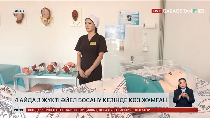  Жамбыл облысында төрт айда 3 жүкті әйел босану кезінде көз жұмған