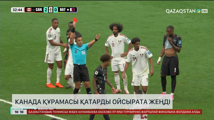  Канада құрамасы Қатарды ойсырата жеңді
